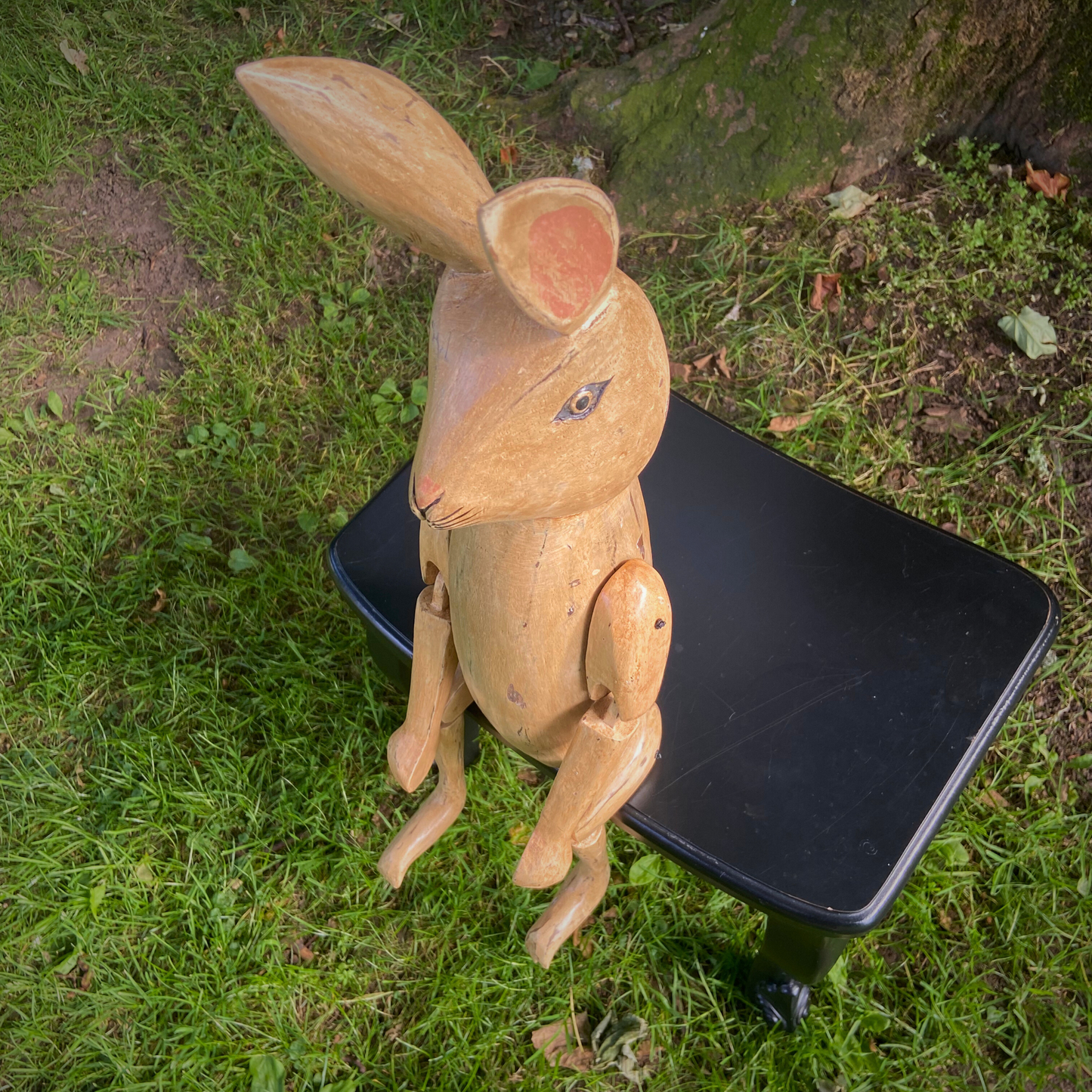 Articulated Wooden Hennow Hare - Large