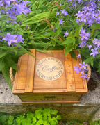 National Brewers Co. Coffee Medium Wooden Crate