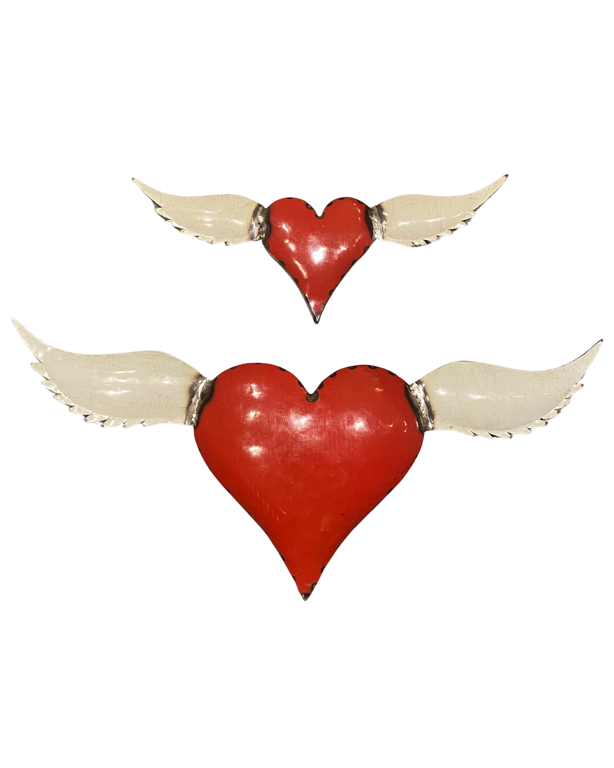 Upcycled Metal Heart Wall Decor