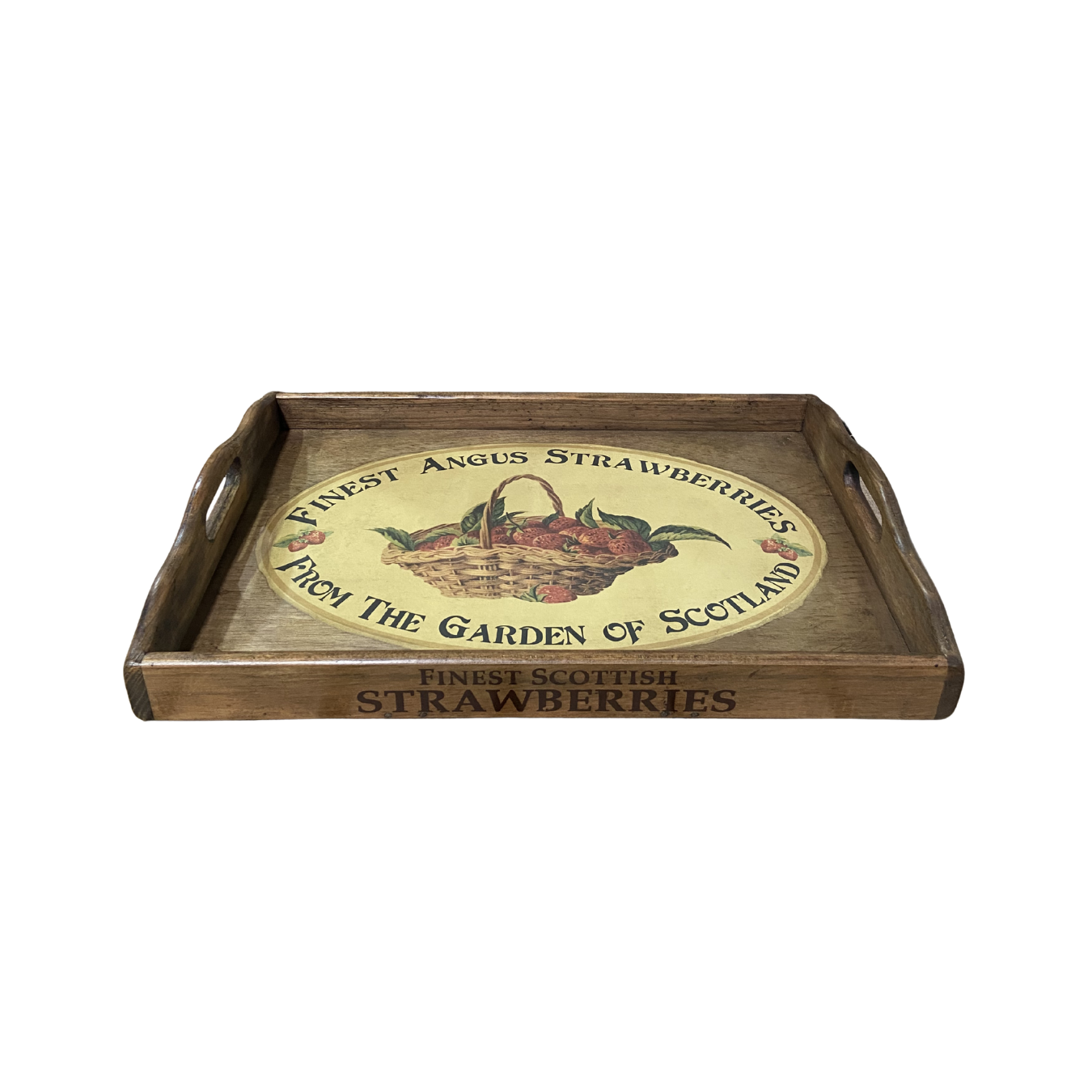 Serving Tray - Finest Angus Strawberries (Colour)