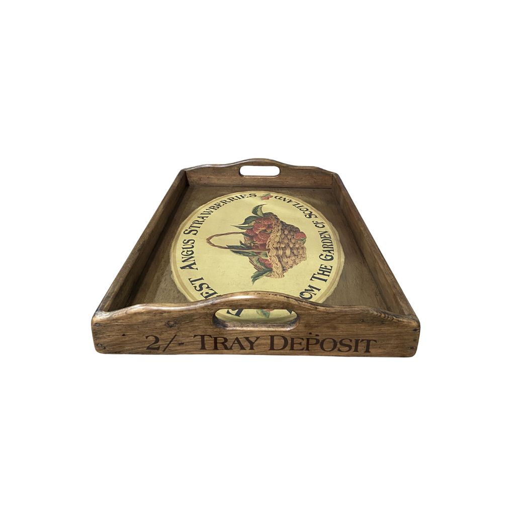 Serving Tray - Finest Angus Strawberries (Colour)