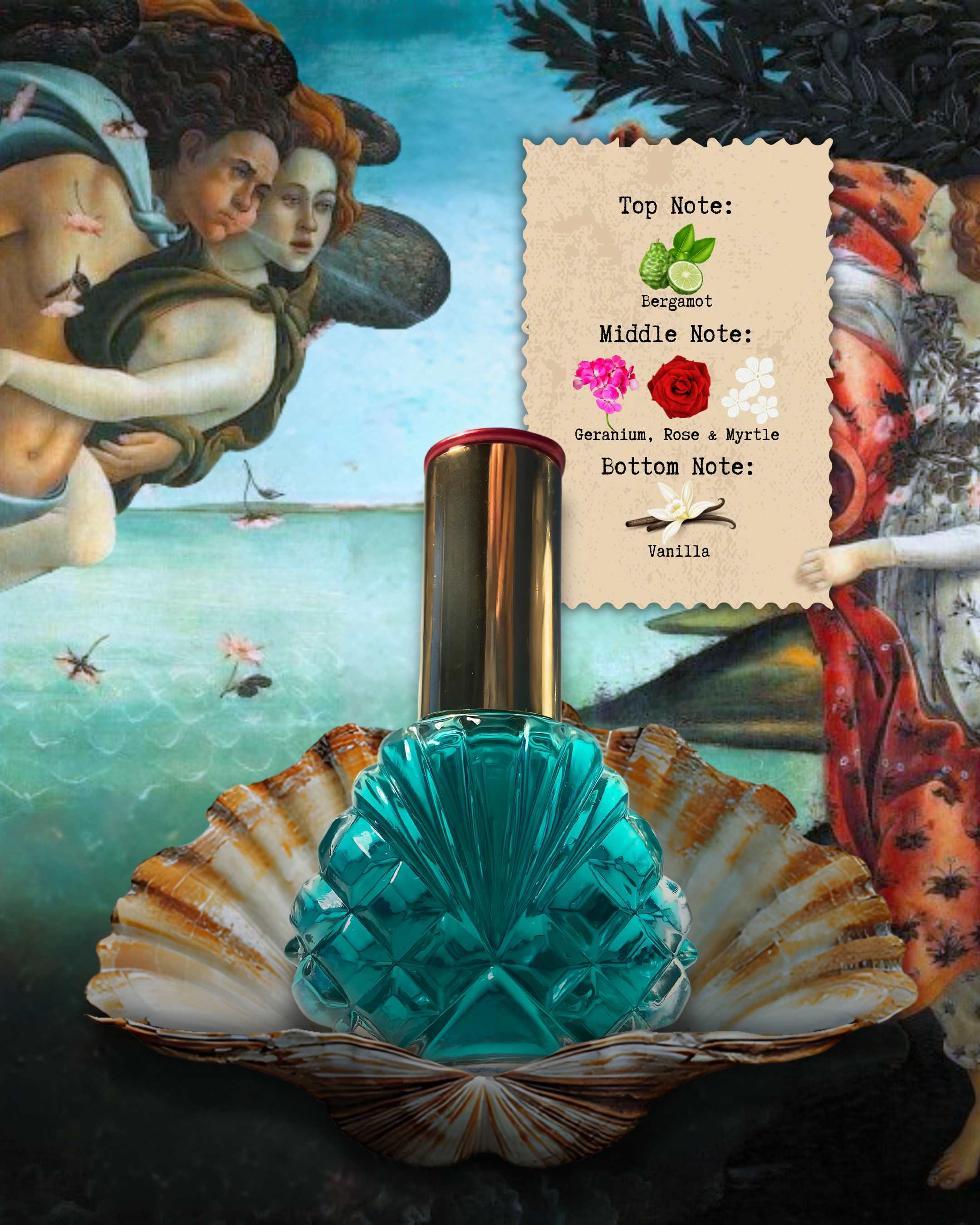 Birth of Venus Parfum D'Ambiance 100% Essential Oil Room Spray