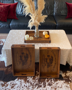 Edinburgh Wool Wooden Tray - 3 Sizes