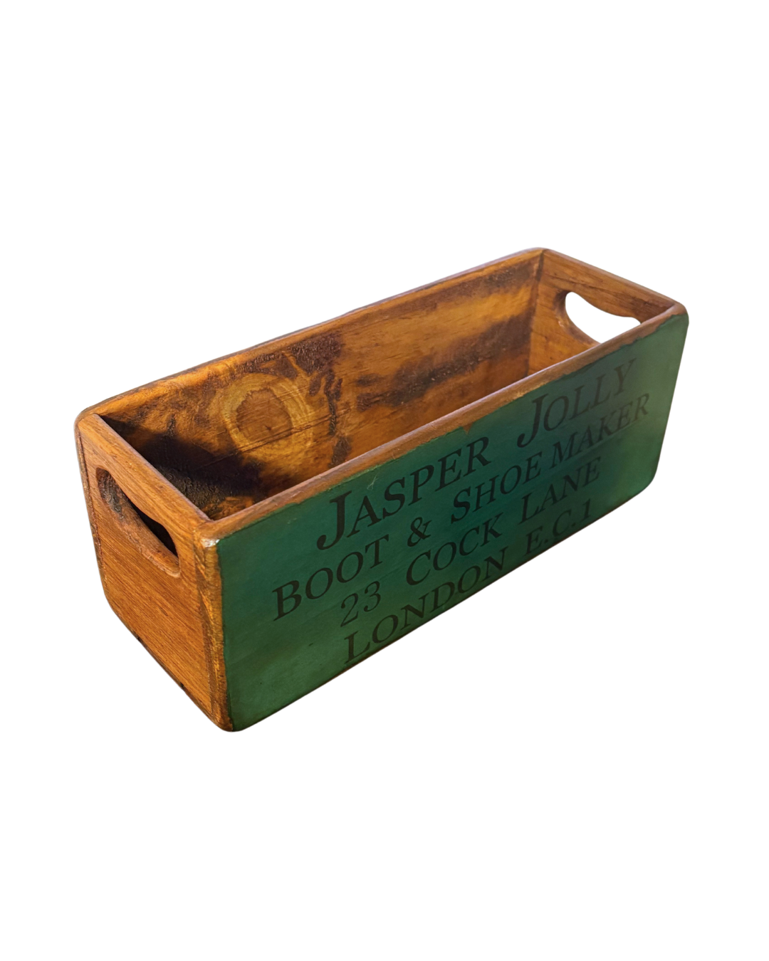 Jasper Jolly XS Deep Sea Green Wooden Box