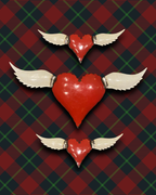 Upcycled Metal Heart Wall Decor