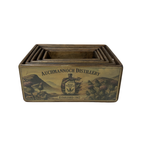 Wooden Nesting Boxes - Wild Thistle Gin (Set of 5 Sizes)