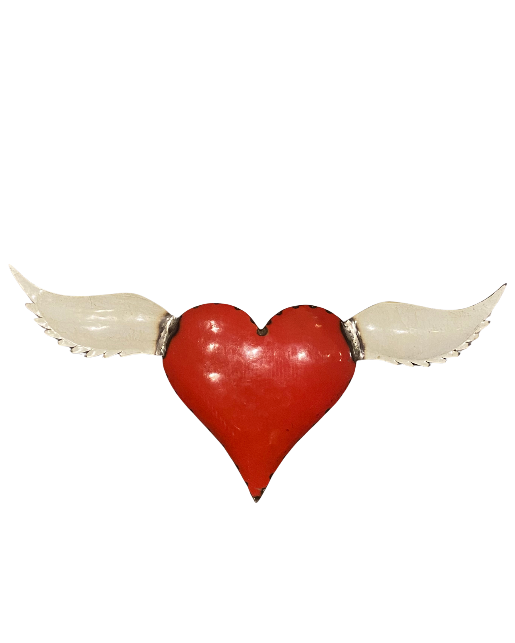 Upcycled Metal Heart Wall Decor