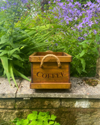 National Brewers Co. Coffee Small Wooden Crate