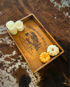Edinburgh Wool Wooden Tray - 3 Sizes