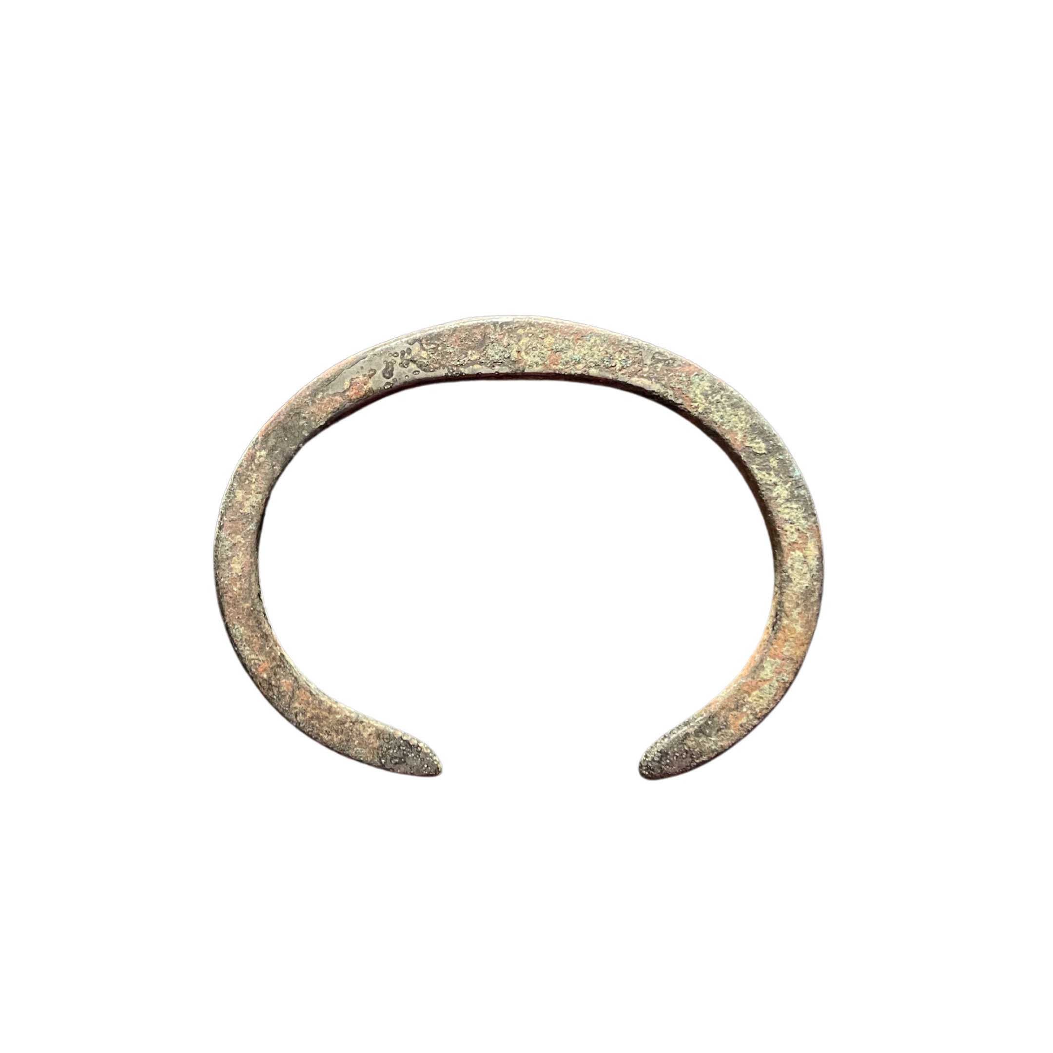 Bronze Serpent-Head Warrior Bracelet : 1100 AD Viking Era / Nordic Europe
