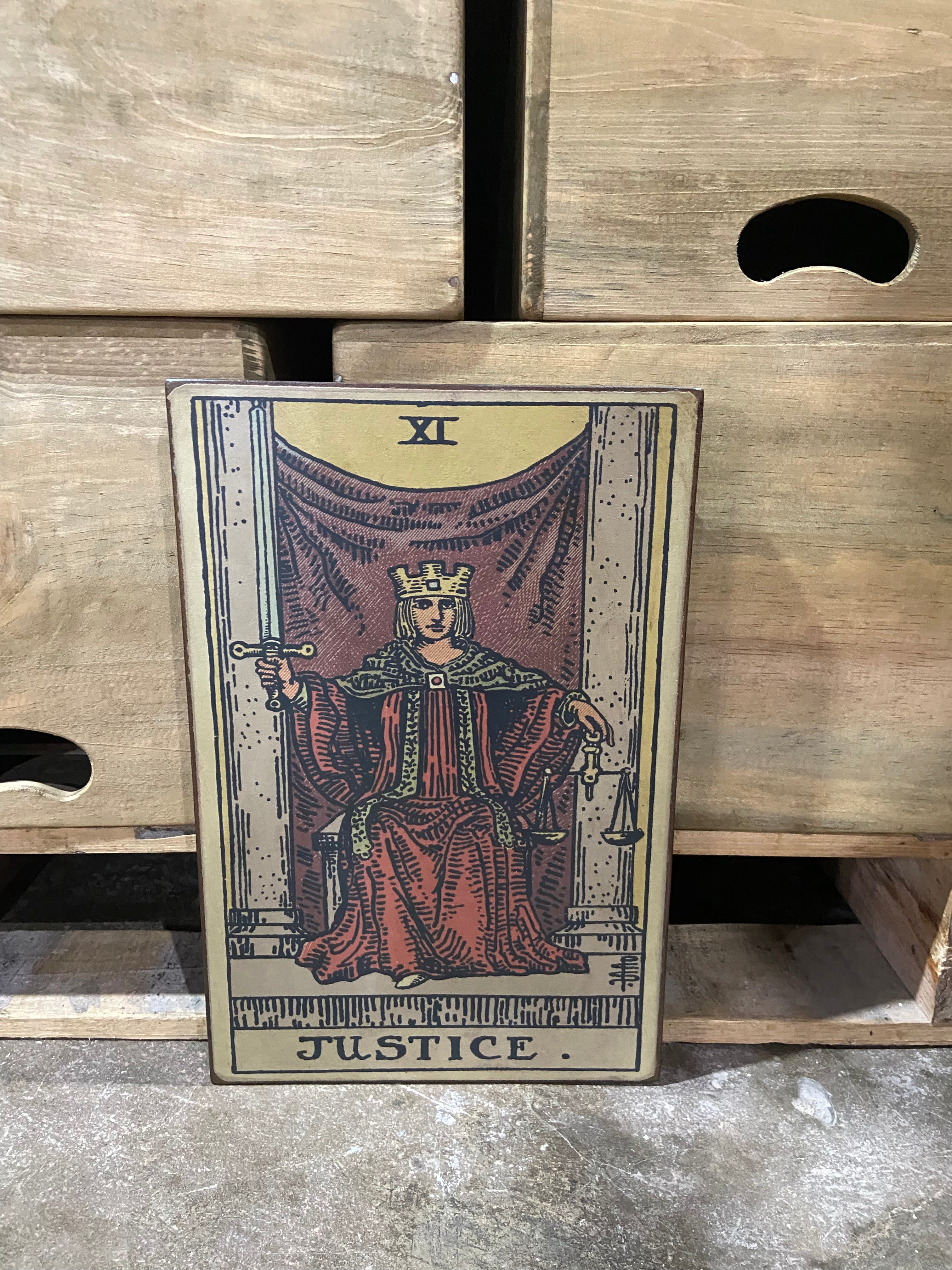 Vintage Tarot Card Signs - All Major Arcana
