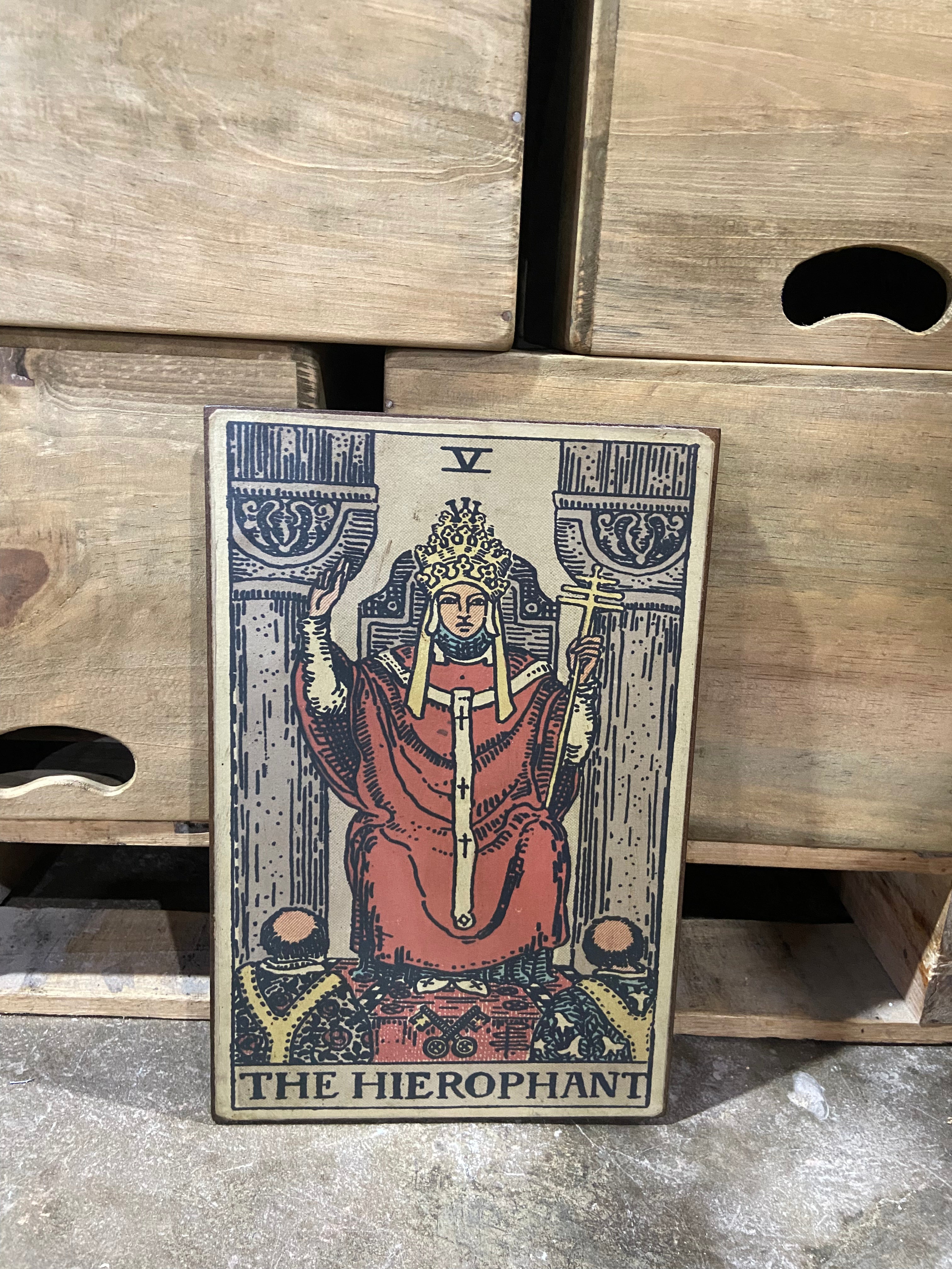 Vintage Tarot Card Signs - All Major Arcana