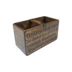 Old Grans Special Toddy hand-stencilled wooden storage box, small size