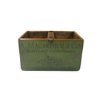 A. Macarthur & Co. colour print wooden storage box in pine, small size