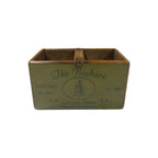 The Beehive colour print wooden storage box in pine, small size