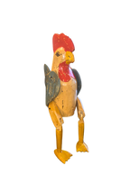 Medium Handcrafted Articulated Wooden Chicken