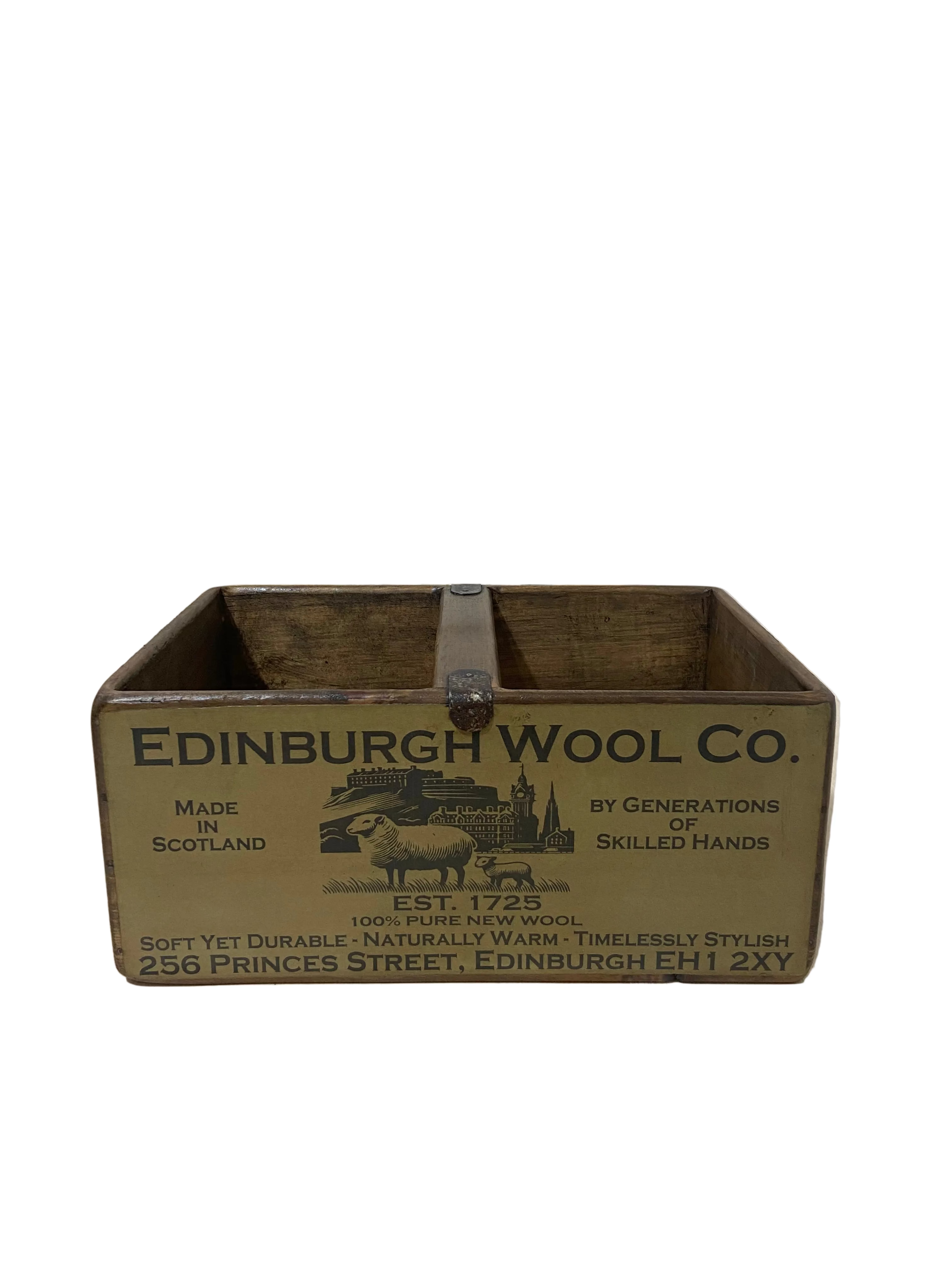 Storage Box - Edinburgh Wool Co. (Colour) - Large