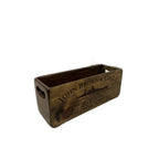 John Brown hand-stencilled wooden storage box in sustainably sourced pine