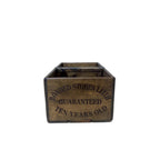 Old Grans Special Toddy hand-stencilled wooden storage box, large size