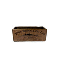 John Brown colour print wooden storage box in pine, Green Man Emporium