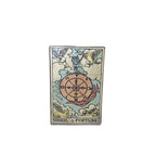 Vintage tarot card wooden wall signs, full Major Arcana set, Green Man Emporium