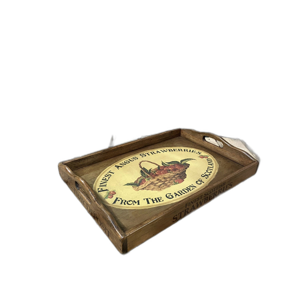 Serving Tray - Finest Angus Strawberries (Colour)