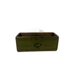 Murray Bros. colour print wooden storage box in pine, XS size