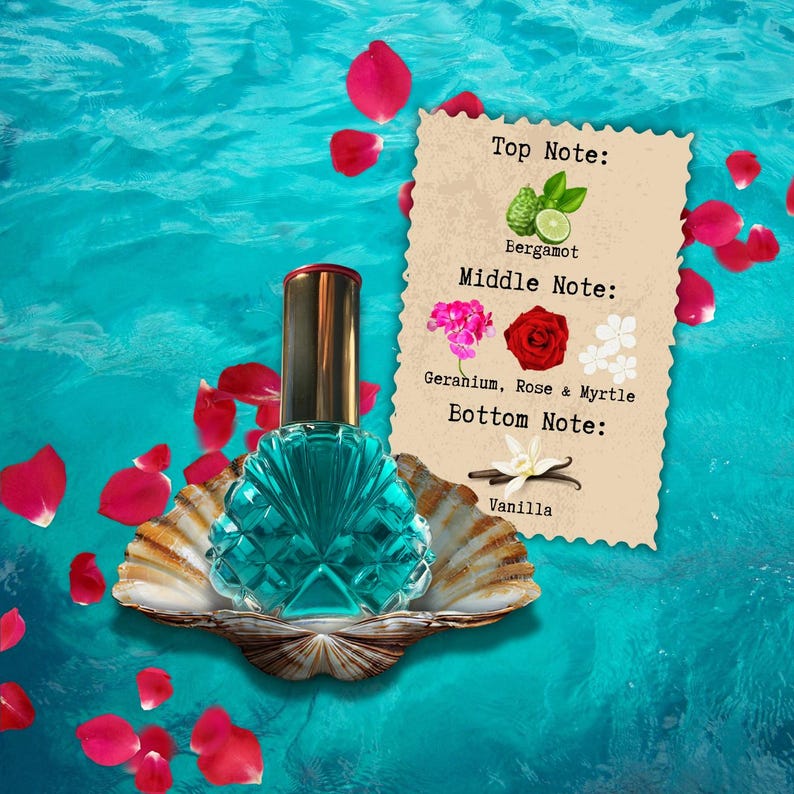 Birth of Venus room spray bottle detail