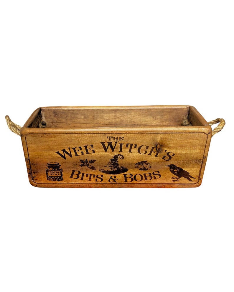 The Wee Witch's Bits & Bobs box front illustration