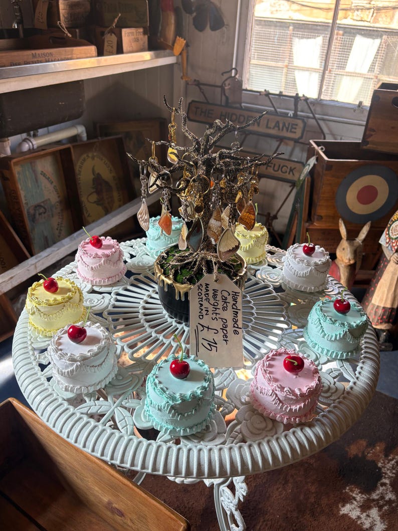 Wee Fake Cake Paperweight