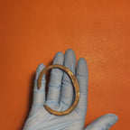 Bronze Serpent-Head Warrior Bracelet : 1100 AD Viking Era / Nordic Europe